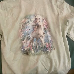SOLD The Mountain Enchanted Unicorn Women's Zip Up Hoodie